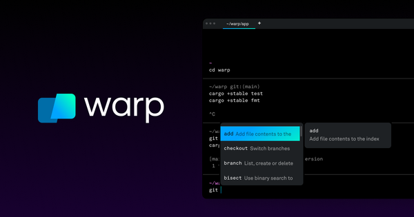Warp terminal en uiterlijk aanpassingen for MacOS